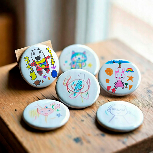 オリジナル缶バッジ作り<FONT color="#d2b48c">／工場蚤の市2026</FONT>